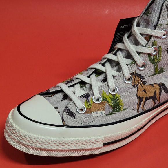 Converse Chuck 70 Hi Wild Horses 169819C Size 9.5 Men's  Sneakers - Picture 7 of 11